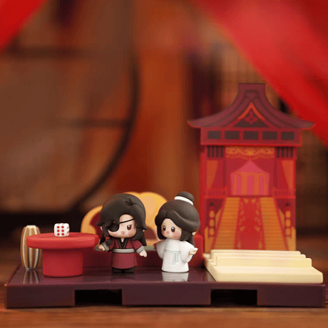 天官賜福アニメ　minidoll　フィギュア&置物セット　MINI SPACEシリーズ（極楽坊ver.）【お取り寄せ・中国から発送】