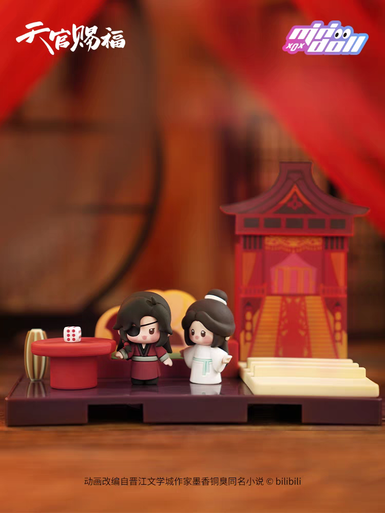 おはよう　スパンク　ミニマスコット　フィギュア　昭和レトロアニメ 天官賜福アニメ minidoll フィギュア&置物セット MINI SPACE