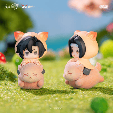 魔道祖師　鹿鳴世界　萌寵騎縁シリーズ哟哟豆ミニフィギュア（ブラインド仕様）【お取り寄せ・日本から発送】