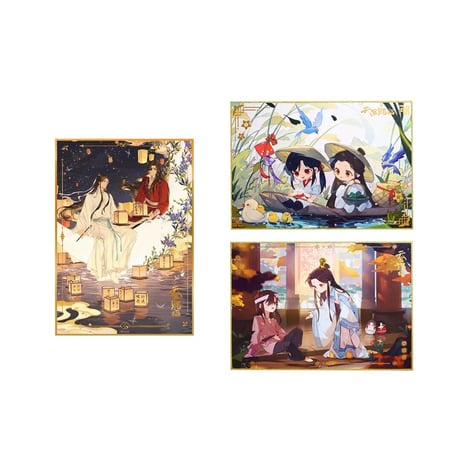 天官賜福アニメ　BEMOE　共賞光景シリーズ色紙【お取り寄せ・日本から発送】