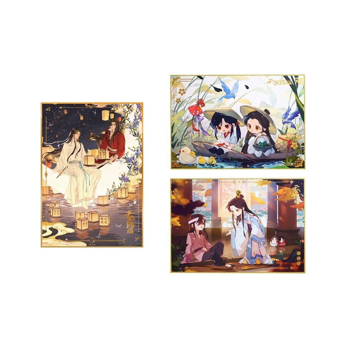 天官賜福アニメ BEMOE 共賞光景シリーズ色紙【お取り寄せ・日本