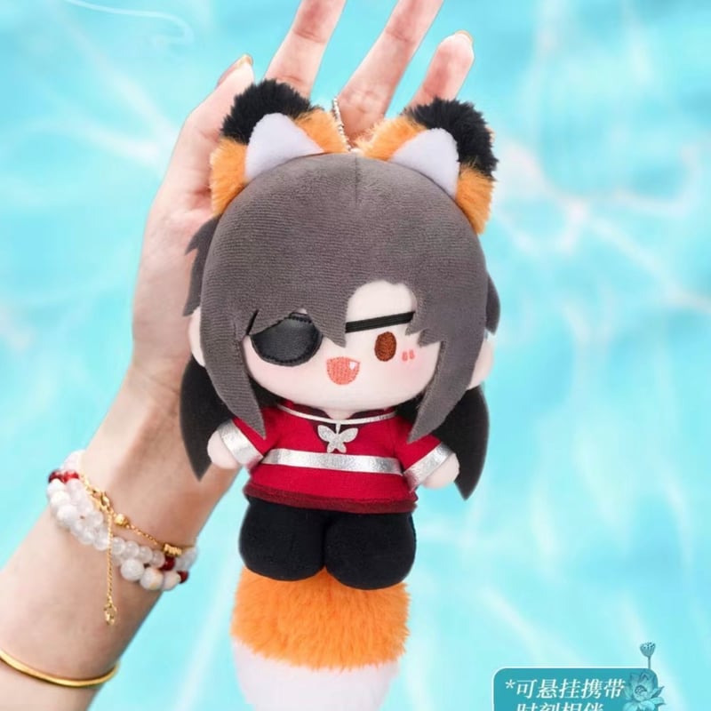 天官賜福アニメ minidoll 豆丁立ち姿ぬいぐるみチャーム（清漣蓮