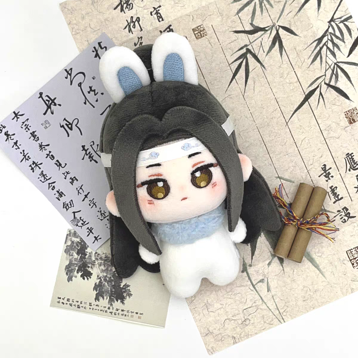 ぬいぐるみ 10cm 魔道祖師 NICE FUN 兎絨絨シリーズ10cmぬいぐるみ【お取り寄せ・日本