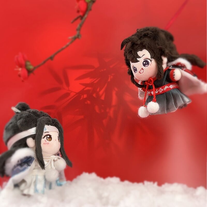 魔道祖師　kaze ぬいぐるみ　骨なし　魏嬰　藍湛　MDZS 10cm