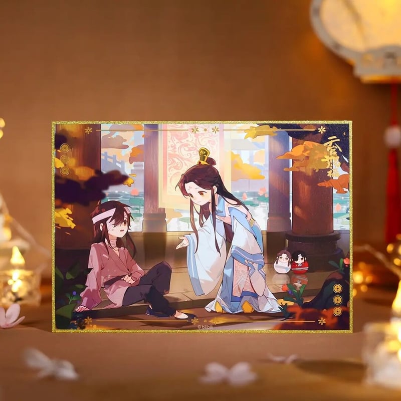 天官賜福アニメ BEMOE 共賞光景シリーズ色紙【お取り寄せ・日本から