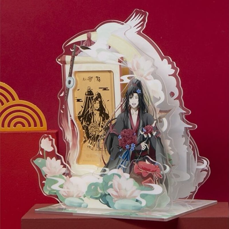魔道祖師 蒼妹児 誕生日イラストアクリルスタンド・金章展示用