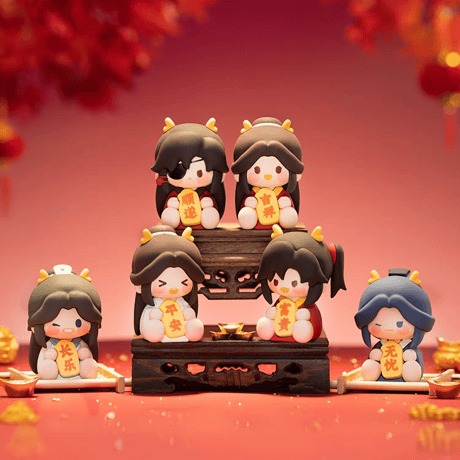 天官賜福アニメ　minidoll　龍賀新禧シリーズラバーフィギュア（ブラインド仕様）【お取り寄せ・日本から発送】