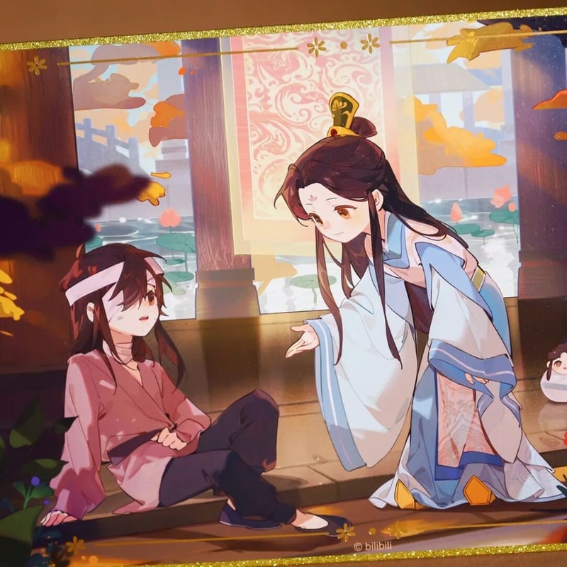 天官賜福　磁力賞　色紙　4枚 天官賜福アニメ BEMOE 共賞光景シリーズ色紙【お取り寄せ・日本