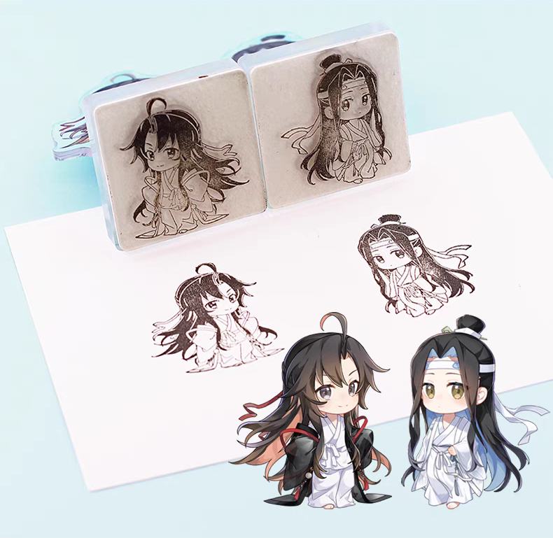 魔道祖師 楽由町 スタンプ付きアクリルスタンド（端陽萦糸）【お