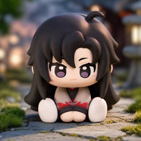 魔道祖師　minidoll　ラバーフィギュア（雲深憶夢）【お取り寄せ・日本から発送】