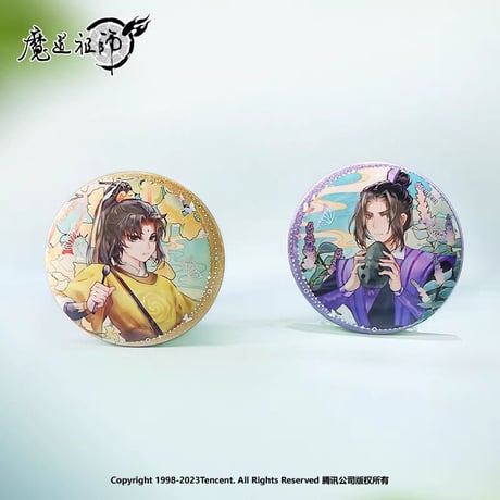 魔道祖師　南漫社　缶バッジ（林麓聞歌シリーズ）【お取り寄せ・日本から発送】