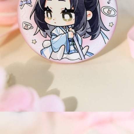 魔道祖師　覓星社　雲深兎繞シリーズ缶バッジ【お取り寄せ・日本から発送】