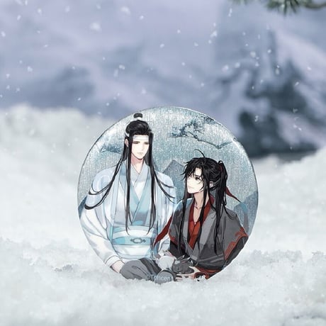 魔道祖師　蒼妹児　缶バッジ（蒼雪林宿）【現品・日本から発送】