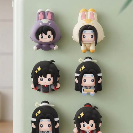 魔道祖師　minidoll　ラバーマグネット（雲深憶夢）【お取り寄せ・日本から発送】