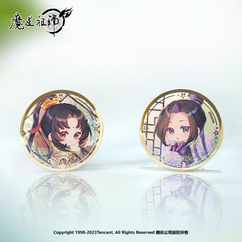 魔道祖師　THEキャラ　pop up shop 缶バッジ ラジドラ魔道祖師（MiMi）×THEキャラSHOP、ラジドラ魔道祖師