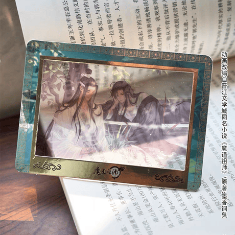 魔道祖師　楽由町　フィルムカード&しおりセット（荷塘小憩 & 清夢星河）【お取り寄せ・日本から発送】
