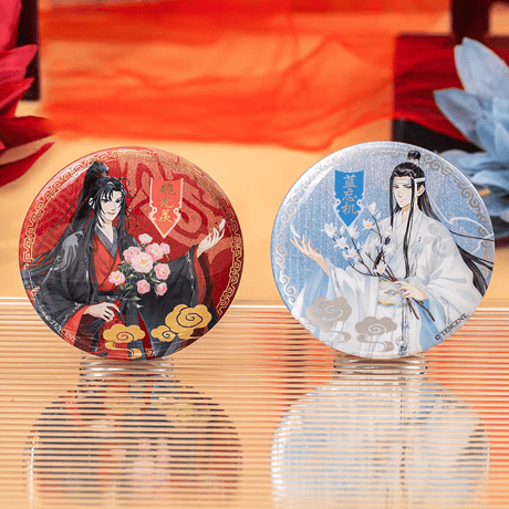 魔道祖師　広博　六載同行シリーズ缶バッジ【お取り寄せ・日本から発送】