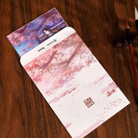 天官賜福漫画　BEMOE　色紙（花下小憩）【お取り寄せ・日本から発送】