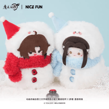 魔道祖師　NICE FUN　小雪人シリーズぬいぐるみチャーム【予約商品・日本から発送・2026年9月以降発送予定】