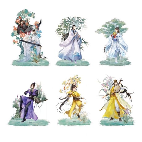 魔道祖師　南漫社　アクリルスタンド（林麓聞歌シリーズ）【お取り寄せ・日本から発送】
