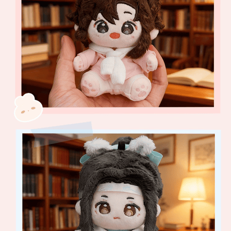魔道祖師　KAZE　奶呼呼シリーズぬいぐるみ（誕生日特別版）【お取り寄せ・中国から発送】