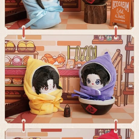 魔道祖師　NICE FUN　小奶包シリーズぬいぐるみ（ブラインド仕様）【お取り寄せ・日本から発送】