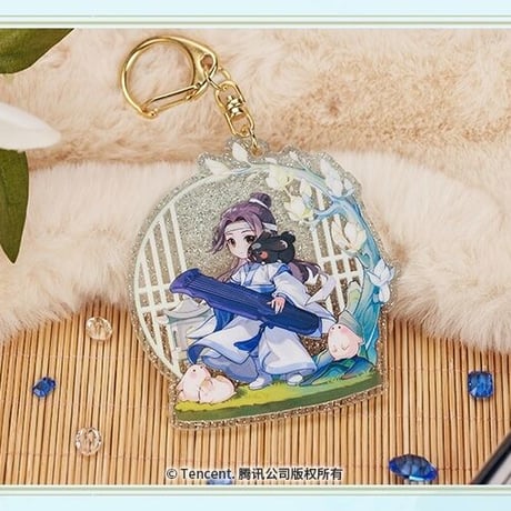 魔道祖師　GSAS　 幼年藍忘機1/8スケールフィギュア（キラキラアクリルチャーム特典）【現品・日本から発送】