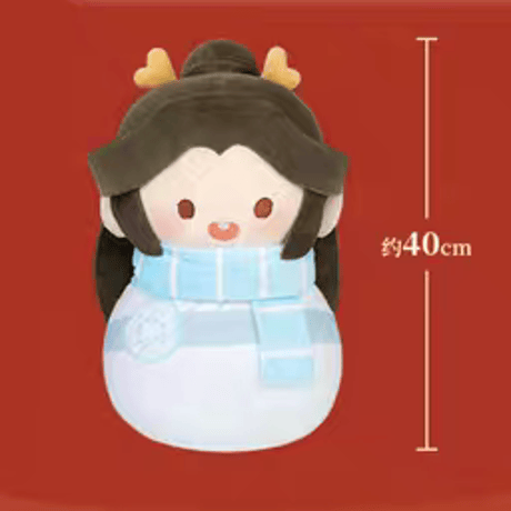 天官賜福アニメ　minidoll　龍賀新禧シリーズ40cmぬいぐるみだるま【お取り寄せ・中国から発送】