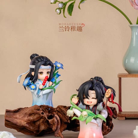 魔道祖師　鹿鳴世界　瓷韻花語フィギュア（ブラインド仕様）【お取り寄せ・中国から発送】