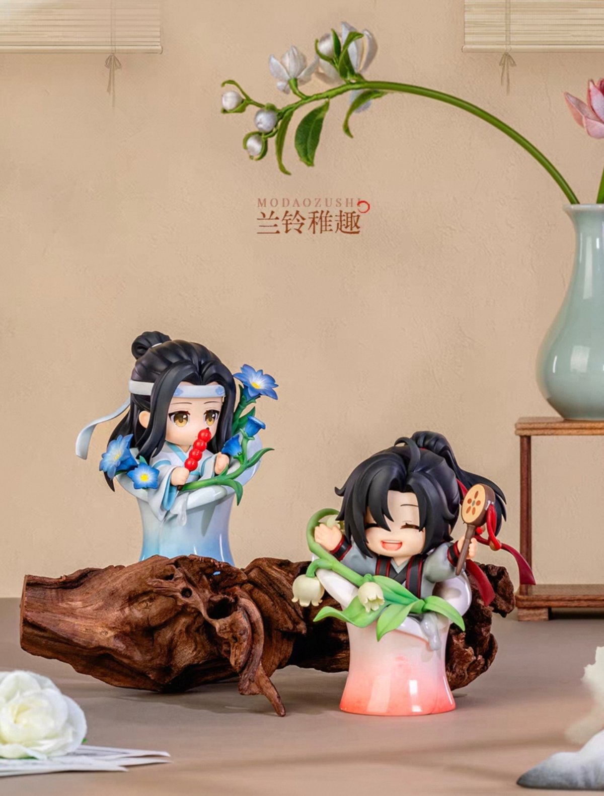 魔道祖師 鹿鳴世界 瓷韻花語フィギュア（ブラインド仕様）【お取り寄せ