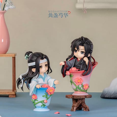 魔道祖師　鹿鳴世界　瓷韻花語フィギュア（ブラインド仕様）【お取り寄せ・中国から発送】