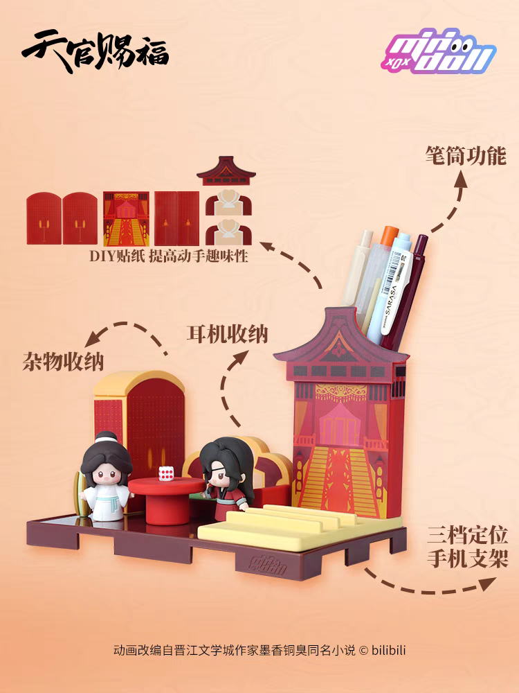 天官賜福アニメ minidoll フィギュア&置物セット MINI SPACEシリーズ