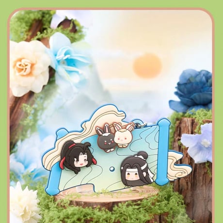 魔道祖師　騰迅草場地　谷粒世界シリーズチャーム第1弾（花語蜜影）（ブラインド仕様）【お取り寄せ・日本から発送】