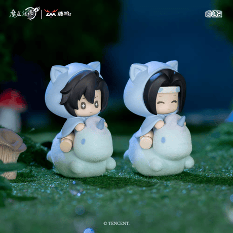 魔道祖師　鹿鳴世界　萌寵騎縁シリーズ哟哟豆ミニフィギュア（ブラインド仕様）【お取り寄せ・日本から発送】