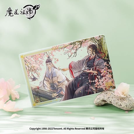 魔道祖師　南漫社　クリアカード2点セット（歳載四景・春）【現品・日本から発送】