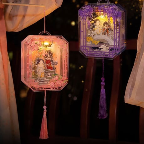 天官賜福漫画　TOI　明灯三千シリーズアクリル提灯（ブラインド仕様）【お取り寄せ・中国から発送】