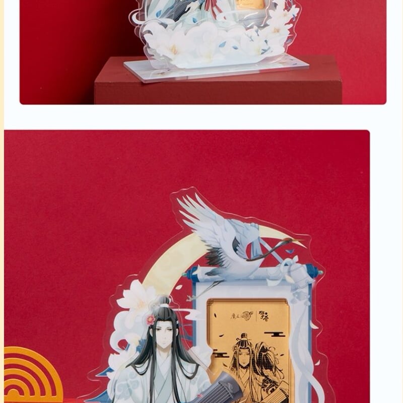 魔道祖師 蒼妹児 誕生日イラストアクリルスタンド・金章展示用スタンド