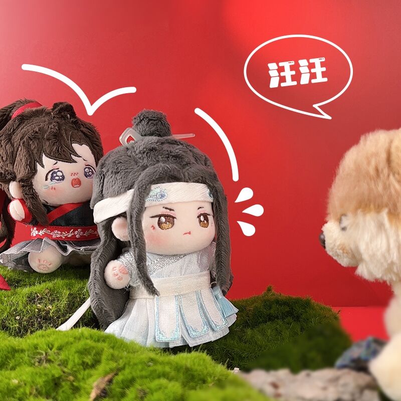 魔道祖師 KAZE 骨あり10cmぬいぐるみ（奶呼呼随心配）【予約商品・日本 