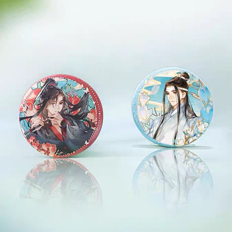 魔道祖師　南漫社　缶バッジ（林麓聞歌シリーズ）【お取り寄せ・日本から発送】