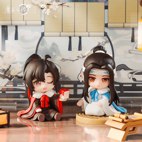【復刻・再販】魔道祖師　擎蒼　フィギュア&置物セット（雲深携影）【お取り寄せ・中国から発送】
