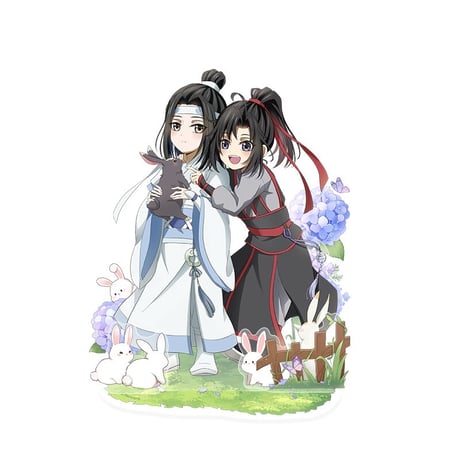 魔道祖師　蒼妹児　缶バッジ（草径遊芳）【お取り寄せ・日本から発送】