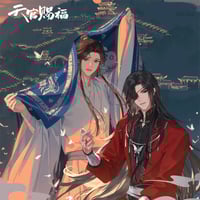 天官賜福アニメ 卡遊 花語憐蝶シリーズ銀蝶翩然トレーディングアクリル