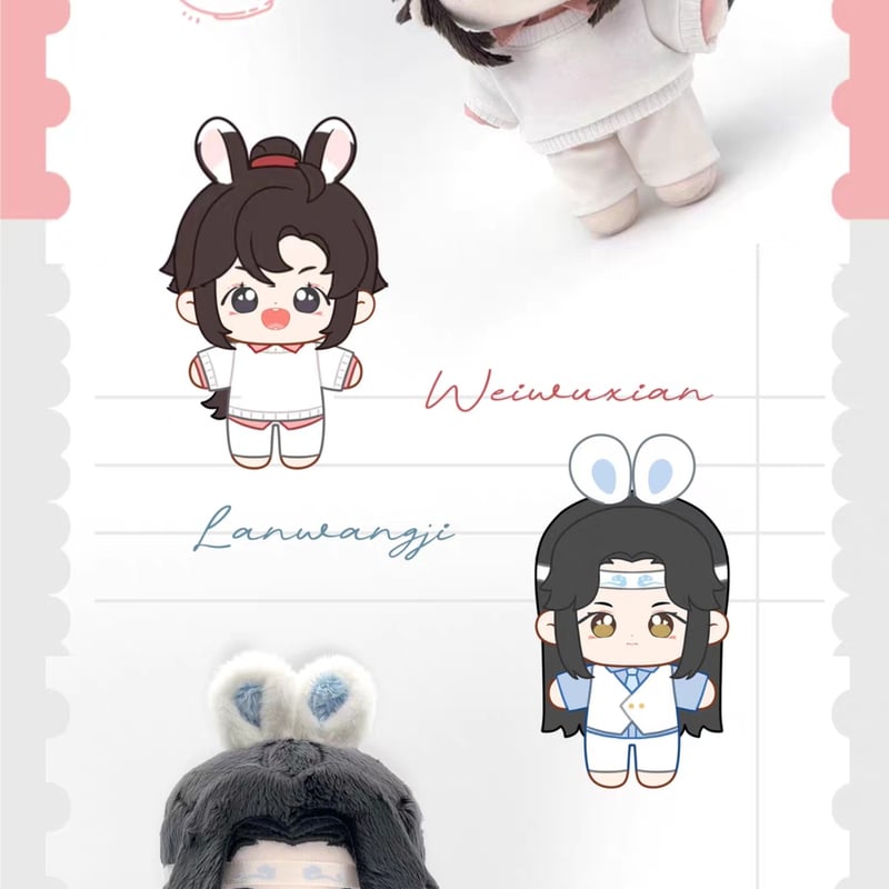 魔道祖師 KAZE 10cm ぬいぐるみ(骨なし)・アクリルスタンド 魔道祖師 KAZE 一日店長シリーズぬいぐるみ【お取り寄せ・日本から発送
