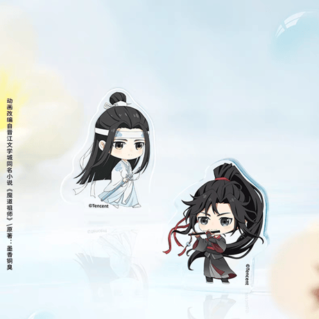 魔道祖師　南漫社　台座の無いミニアクリルスタンド【お取り寄せ・日本から発送】