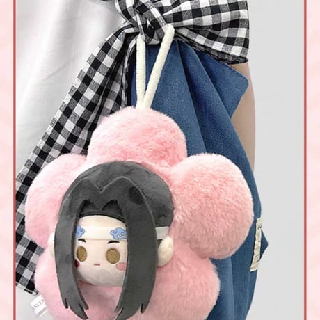 魔道祖師　谷子屋　両面花型ぬいぐるみチャーム【お取り寄せ・日本から発送】