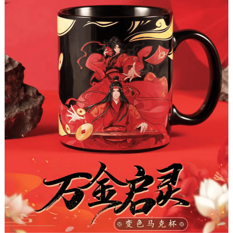 魔道祖師 幸運石 変色マグカップ(万金啓霊)【お取り寄せ・日本 魔道祖師 幸運石 変色マグカップ(万金啓霊)【お取り寄せ・日本