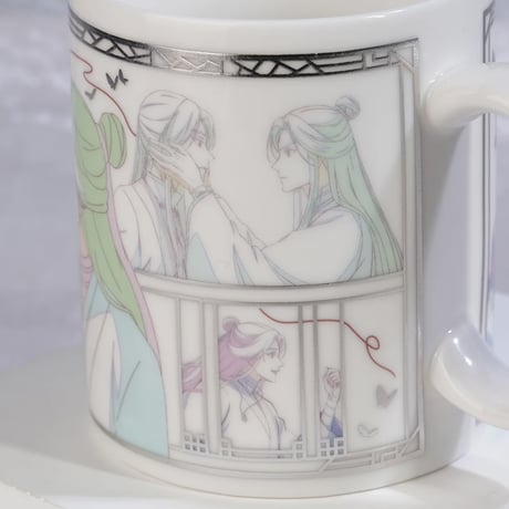 天官賜福アニメ　幸運石　原画マグカップ（拈花夜話）【お取り寄せ・日本から発送】