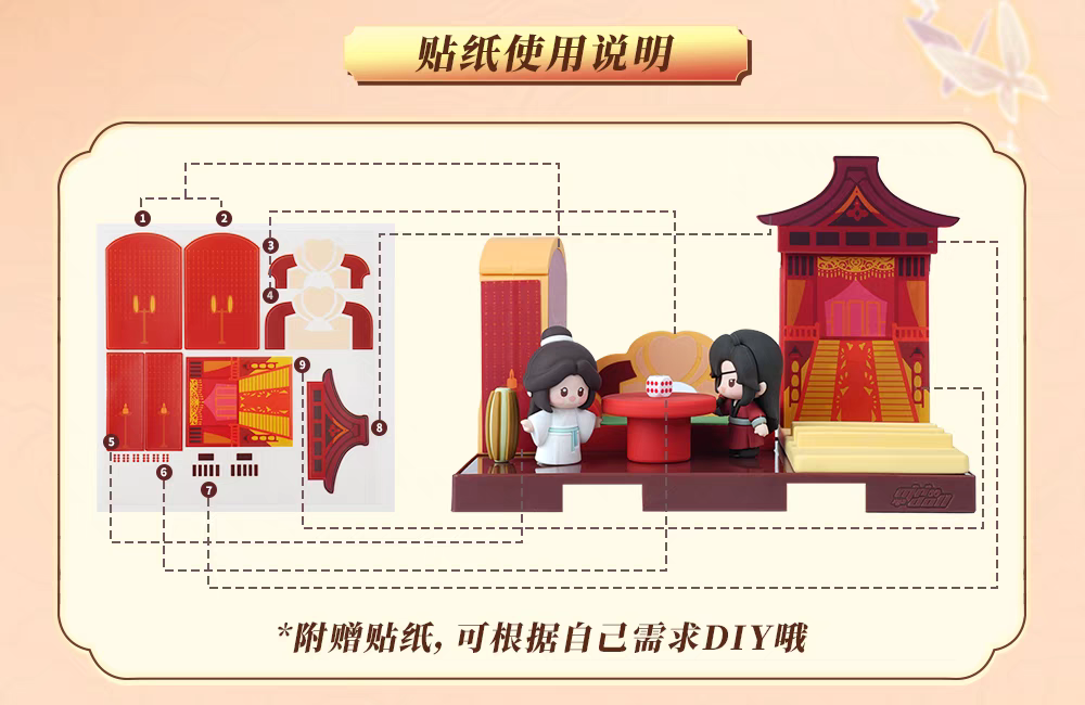 天官賜福アニメ minidoll フィギュア&置物セット MINI SPACE