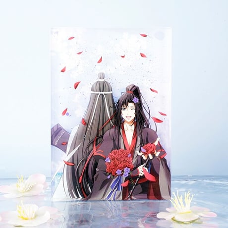魔道祖師　KAZE　誕生日イラスト流砂アクリルスタンド【現品・日本から発送】