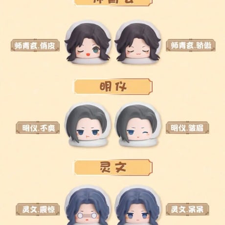 天官賜福アニメ　玩点無限　被窩畳畳楽ミニフィギュア（ブラインド仕様）【お取り寄せ・日本から発送】
